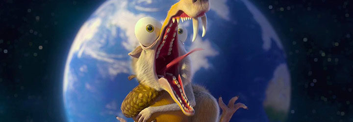 Scrat es lanzado al espacio exterior en la nueva entrega de Ice Age