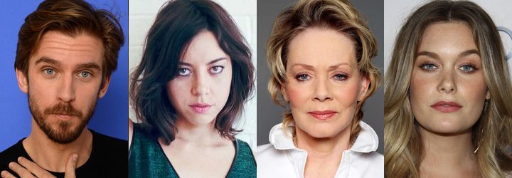 Dan Stevens, Aubrey Plaza, Jean Smart y Rachel Keller