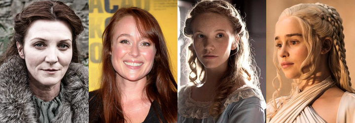 Jennifer Ehle y Michelle Fairley, Tamzin Merchant y Emilia Clarke