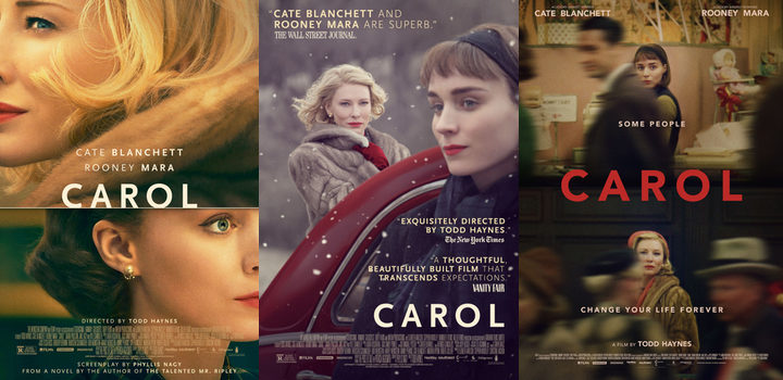 Posters de 'Carol'