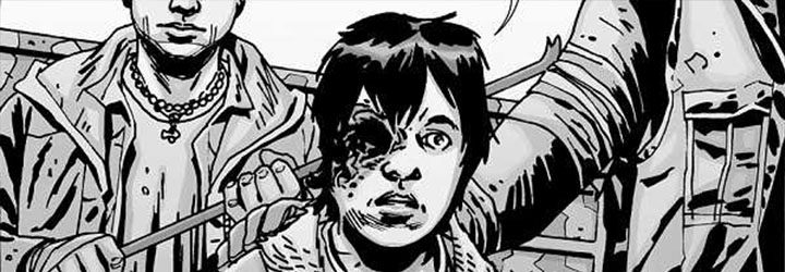 El personaje de Carl Grimes en los cómics