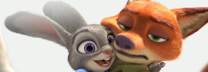  Nick Wilde y Judy Hopps de 'Zootrópolis'