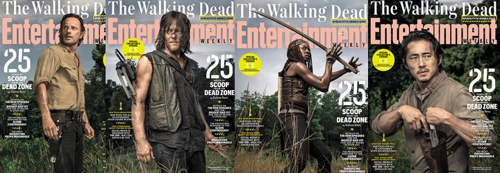  Portadas 'The Walking Dead' Weekly Entertainment 