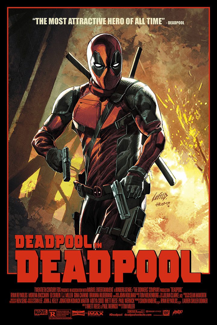  póster 'Deadpool'