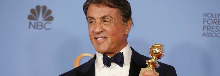  Stallone en los Globos de Oro 