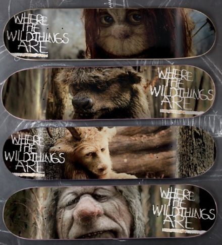 Curiosos carteles de 'Where the wild things are'