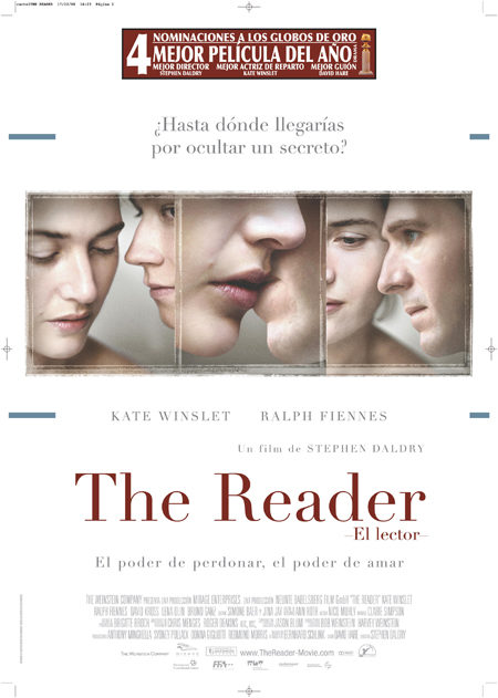 Cartel en español de 'The reader'