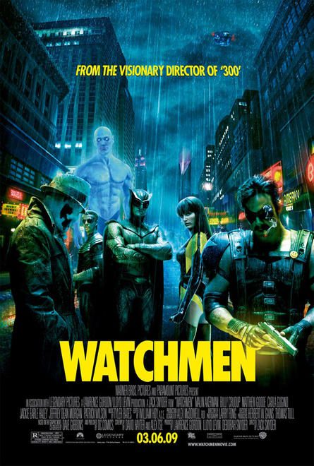 Cartel definitivo de 'Watchmen'