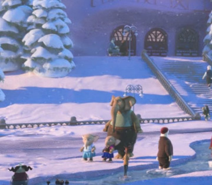  Zoom de la imagen anterior que desvela el guiño a 'Frozen' de Disney