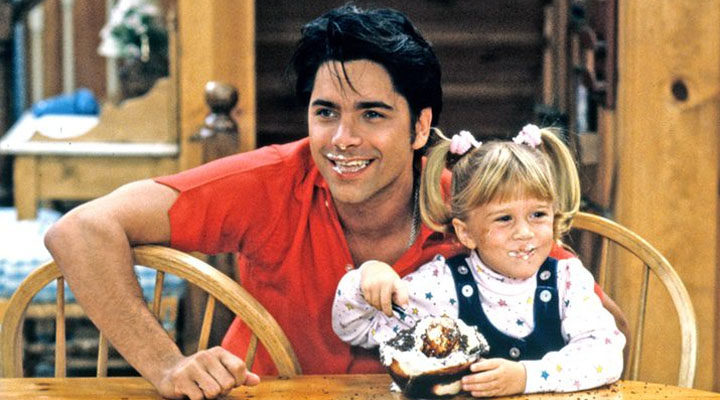 John Stamos y las gemelas Olsen