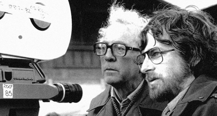 Douglas Slocombe y Steven Spielberg