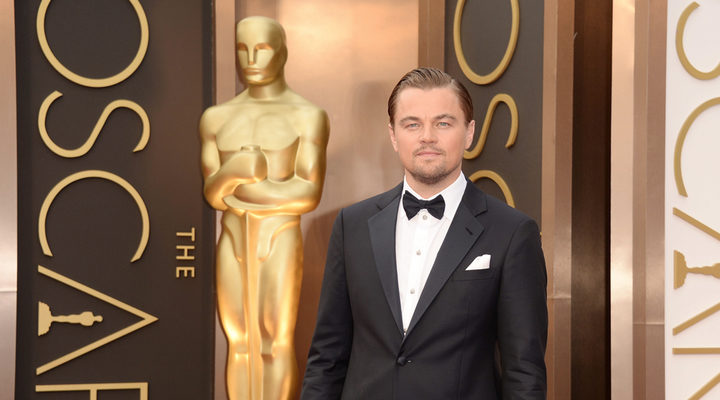 Leonardo DiCaprio en la gala de los Oscar