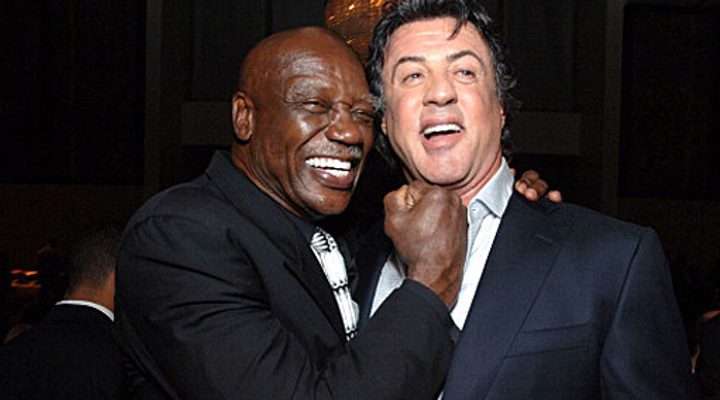  Tony Burton junto a Sylvester Stallone