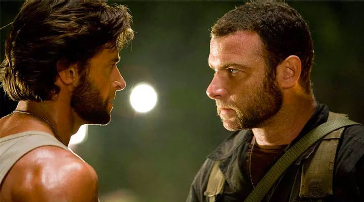 Hugh Jackman y Liev Schreiber son Lobezno y Dientes de sable 