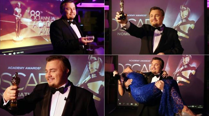 El doble ruso de DiCaprio recibe un Oscar