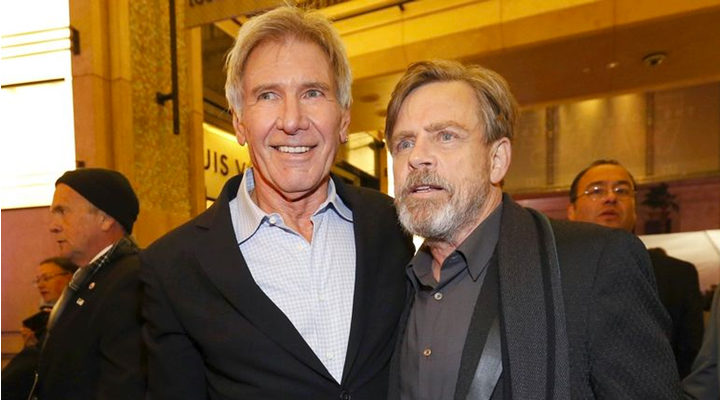 Harrison Ford y Mark Hamill