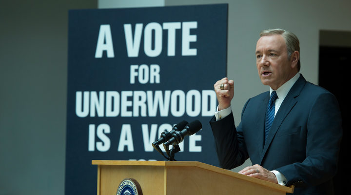 Kevin Spacey en 'House of Cards'