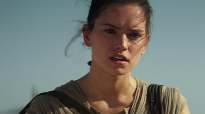 Daisy Ridley en 'El despertar de la fuerza'