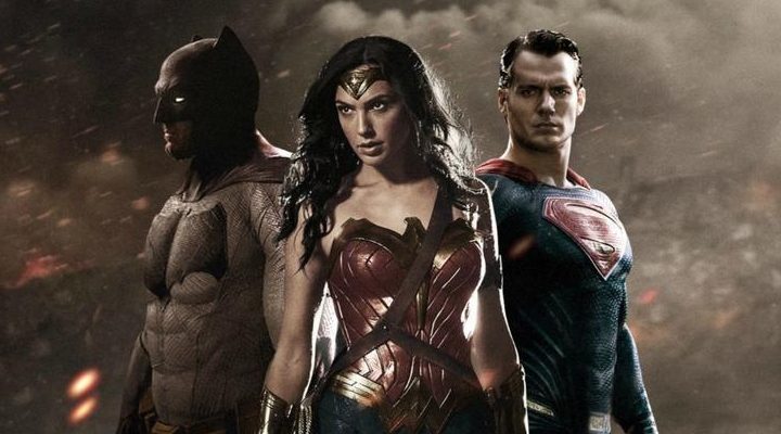  Los tres personajes protagonistas de 'Batman v Superman: El amanecer de la Justicia'