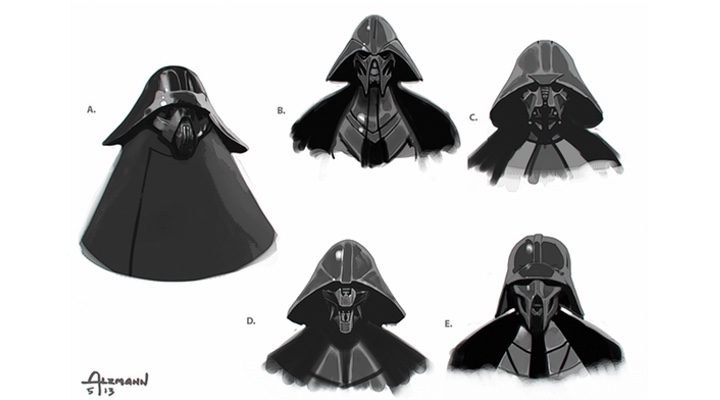  Versiones del casco de Kylo Ren