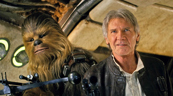 Chewbacca y Han Solo