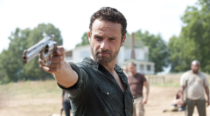 Andrew Lincoln como Rick Grimes en 'The Walking Dead'