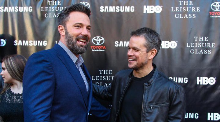 los actores Ben Affleck y Matt Damon