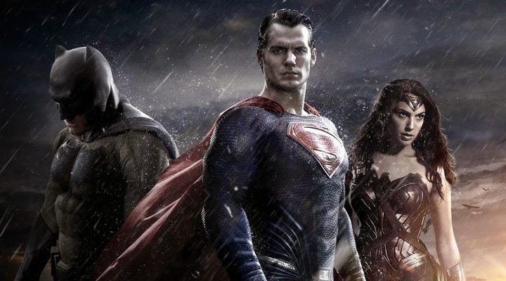  Batman, Superman y Wonder Woman en 'Batman v Superman: El amanecer de la Justicia'