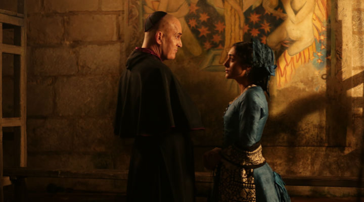 Rupert Everett y Golshifteh Farahani en Altamira