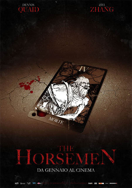 Dos carteles de 'The horsemen'