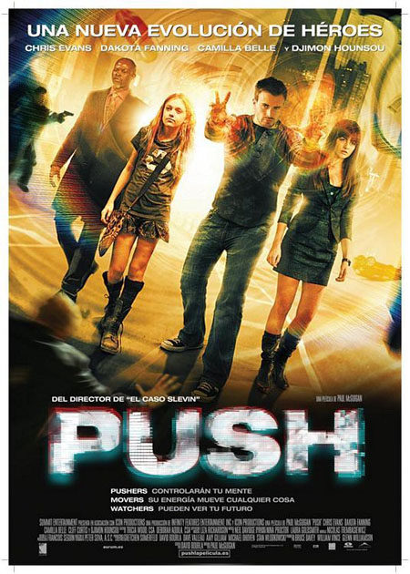 Cartel en español de 'Push'