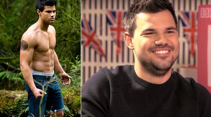 El cambio físico de Taylor Lautner