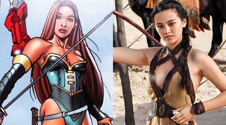  Collen Wing de 'Iron Fist' y Jessica Henwick de 'Juego de Tronos'