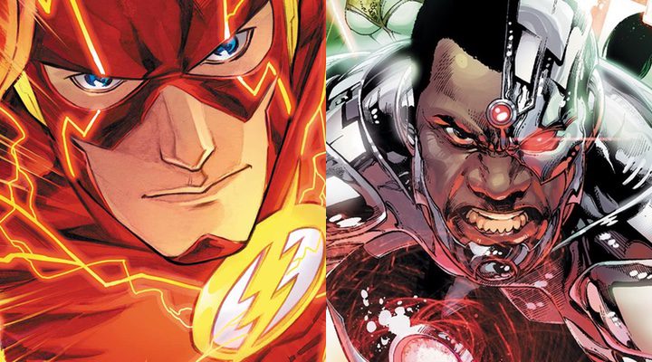  'The Flash' y 'Cyborg'