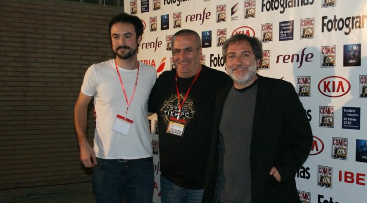 'Pablo Lara, Javier Suárez y Javier Olivares''