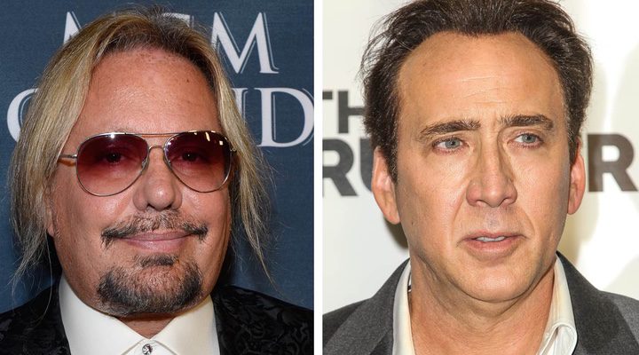 Nicolas Cage y Vince Neil