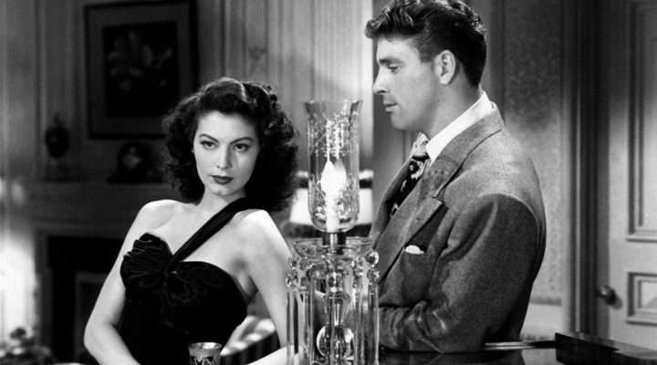 Burt Lancaster y Ava Gardner en 'Forajidos'