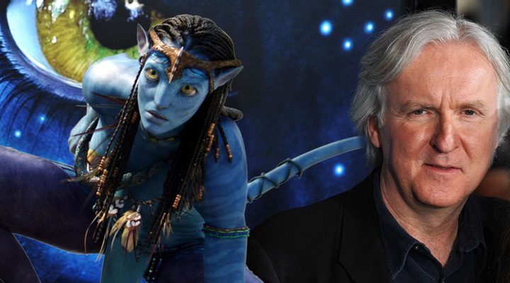  James Cameron y Neytiri en 'Avatar'