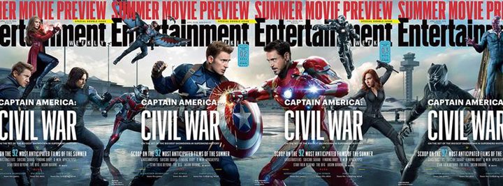  Portadas Entertainment Weekly Civil War