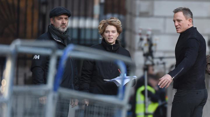 Sam Mendes durante el rodaje de 'Skyfall'