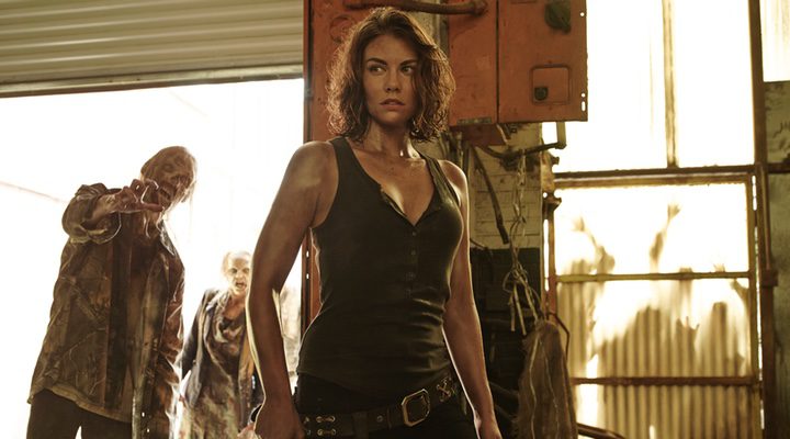  Lauren Cohan interpretando a Maggie en 'The Walking Dead'