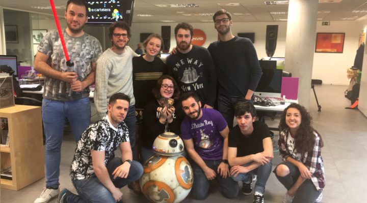 BB-8 de 'Star Wars: El despertar de la Fuerza' visita eCartelera