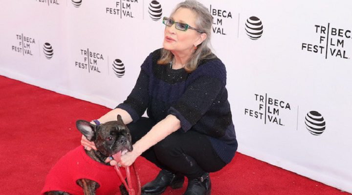 Carrie Fisher en Tribeca