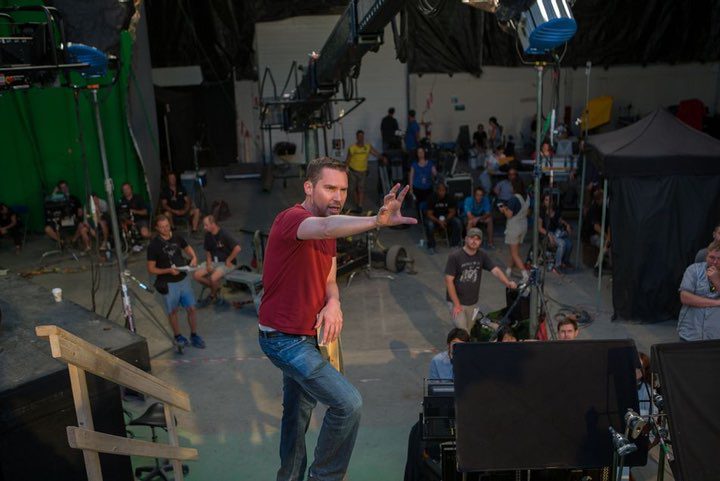  Bryan Singer en el rodaje de 'X-Men: Apocalipsis