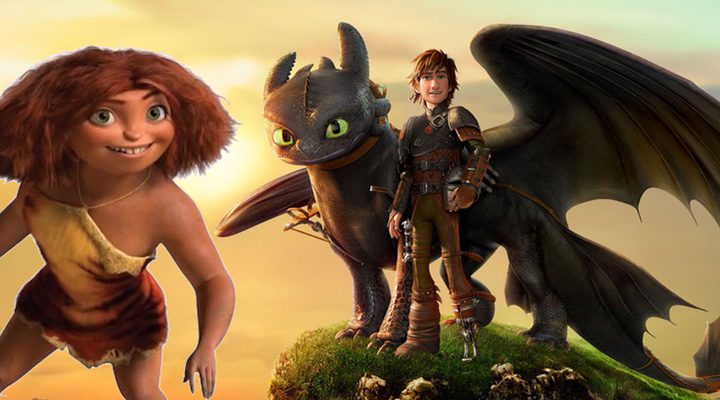 Los Croods y Cómo entrenar a tu dragón