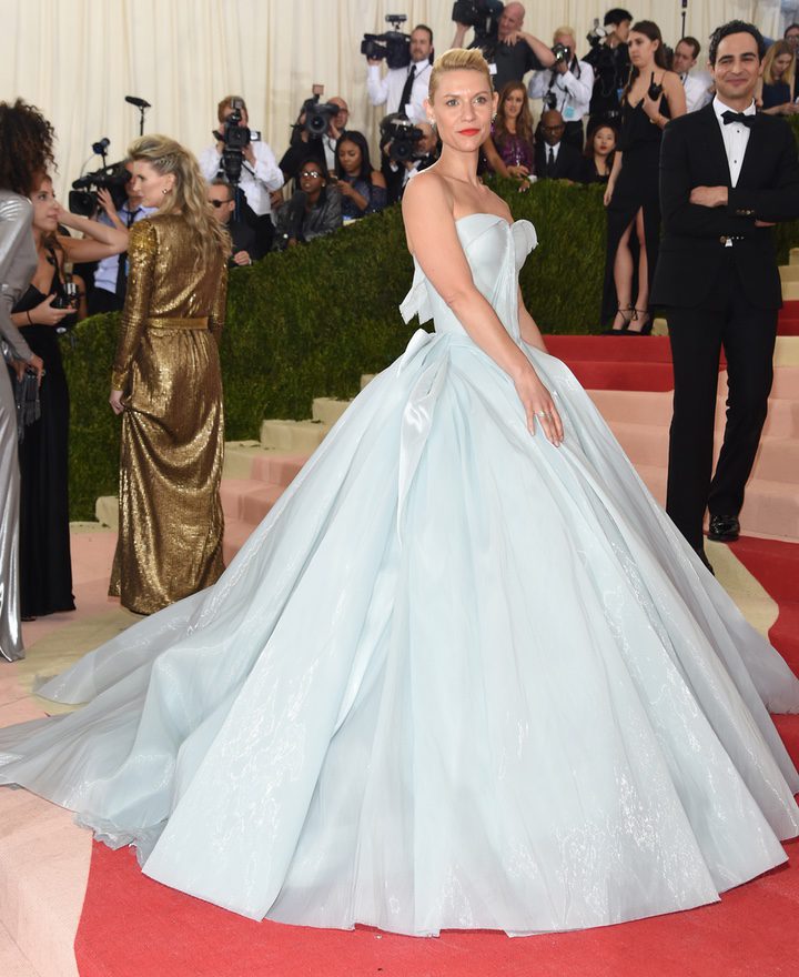 Claire Danes en la Met Gala