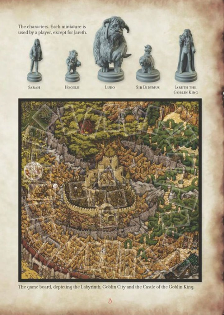 El tablero del juego de 'Labyrinth'