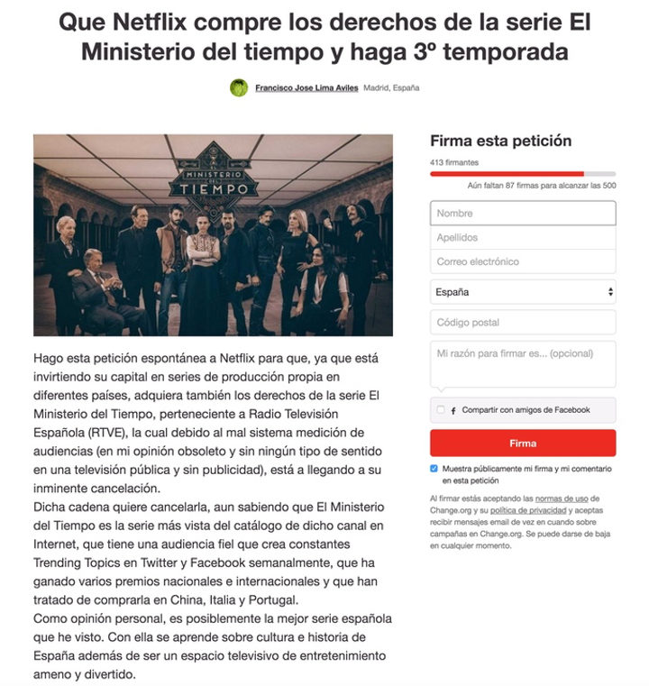 El ministerio del tiempo