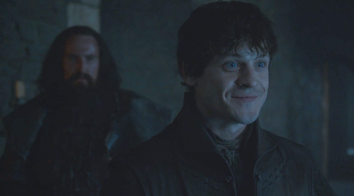 Ramsay Bolton y Jon Umber en 'Juego de Tronos'