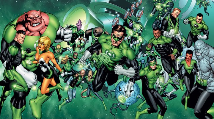  Los personajes del cómic de 'The Green Lantern Corps'